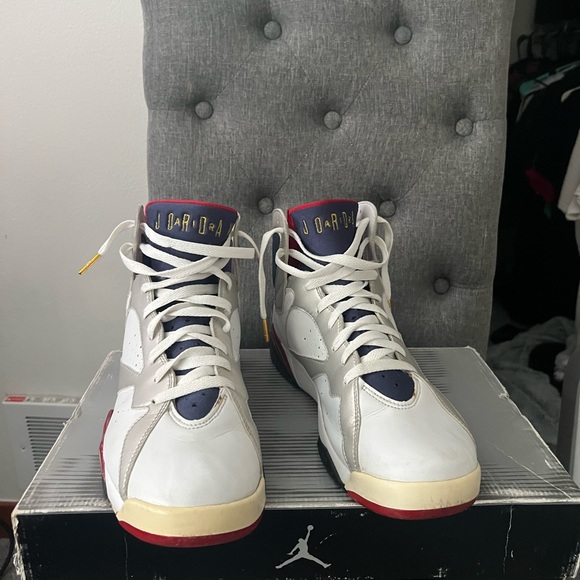 I’m selling size 11 2012 Air Jordan 7 Retro 'Olympic' 2012| near mint condition - Picture 5 of 8